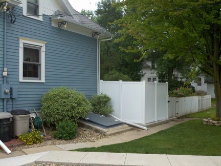 House with Privacy Fence 2