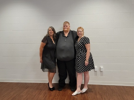 Kara with her brother and sister