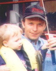 Fishin at Aunt Karen's 1999