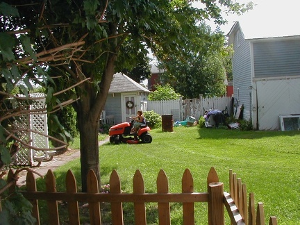 First Time on the mower 2