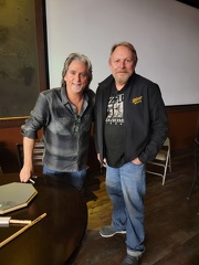 With Todd Sucherman, Drummer for STYX
